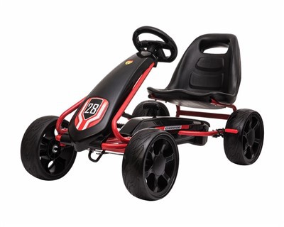 Cavalca su pedale go kart